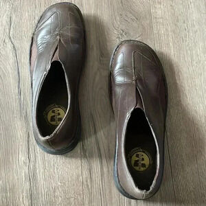 Merrell Tetra Flex Shoes Women's 10 Dark Brown Slip On  Loafer Comfort Walking